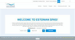 Desktop Screenshot of estonianspas.eu